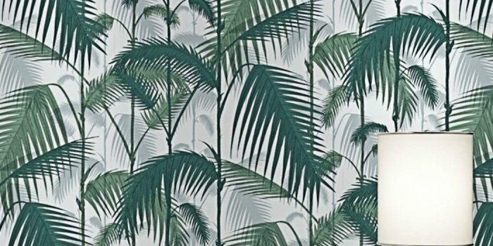 1050x1050 ซื้อที่ไหน Tropical Palm Jungle Wallpaper For Bedroom Walls Tree