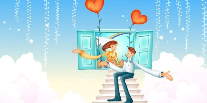 1280x800 Cartoon Love HD Wallpapers