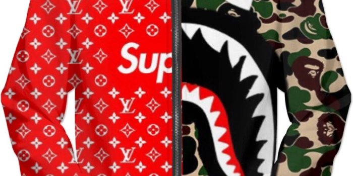 964x1200 Supreme/Bape