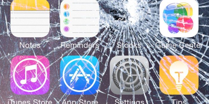 1080x1920 7 Broken Screen Wallpapers Prank For Apple iPhone