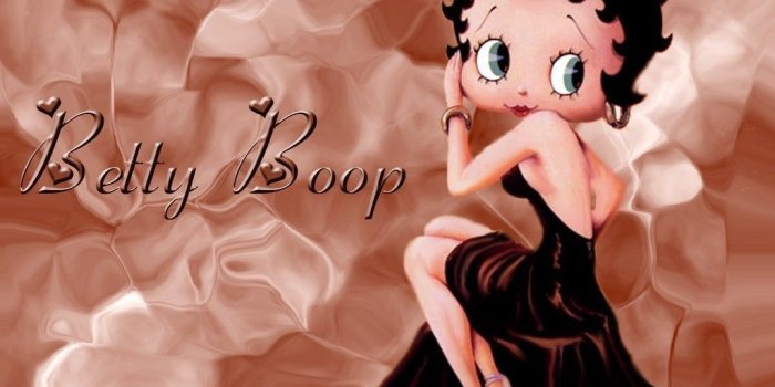 1024x768 Betty Boop Desktop Wallpaper | Click on graphic for full size