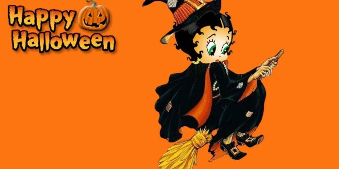 1440x900 Betty Boop Halloween Desktop Wallpaper | inceptionwallpaper.com