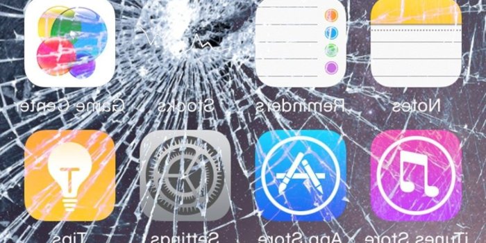 1080x1920 Cracked - Iphone 4 Broken Glass (#52586) - HD Wallpaper Download