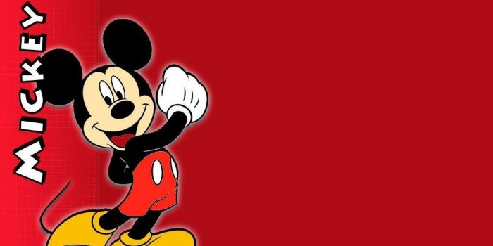 1024x768 mickey mouse red background desktop | Mickey mouse background