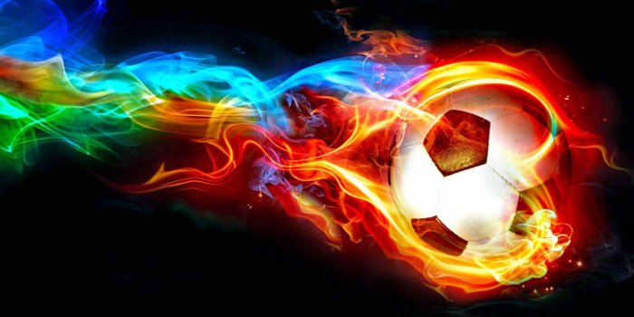 1600x939 30+] Flaming Soccer Ball Wallpaper on WallpaperSafari