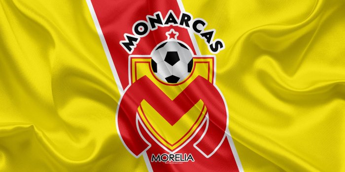 3840x2400 Download wallpapers Monarcas FC, 4K, Mexican Football Club, emblem
