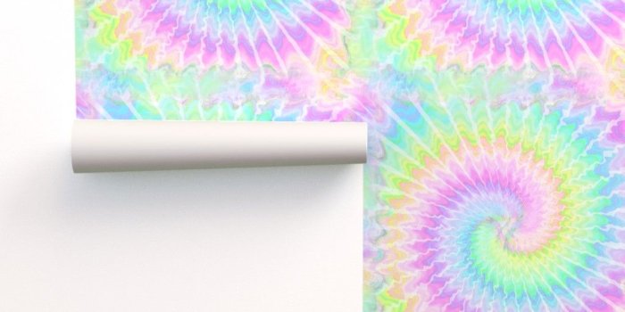 1024x1024 2 tie dye pastel rainbow colourful on Isobar by raveneve | Roostery