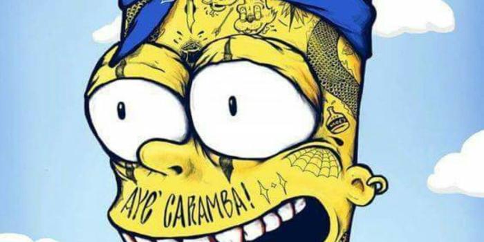 1080x1920 lazie htx on toons | The simpsons, Bart simpson, Supreme