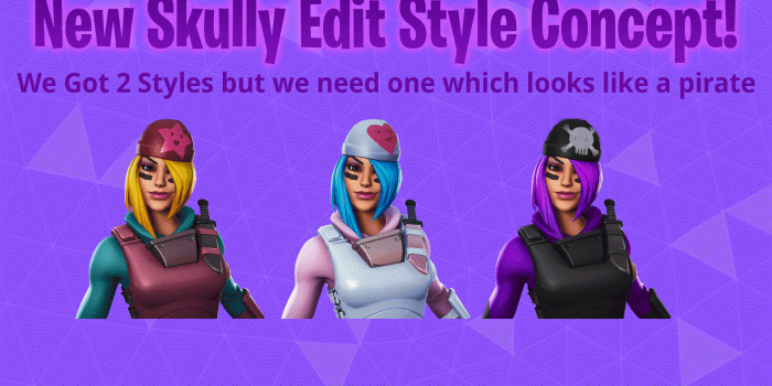 1920x1080 CONCEPT] I made a concept of a new edit style for skully. : FortNiteBR