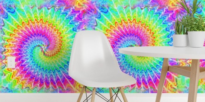 1024x1024 1 tie dye rainbow colourful psychedelic on Isobar by raveneve
