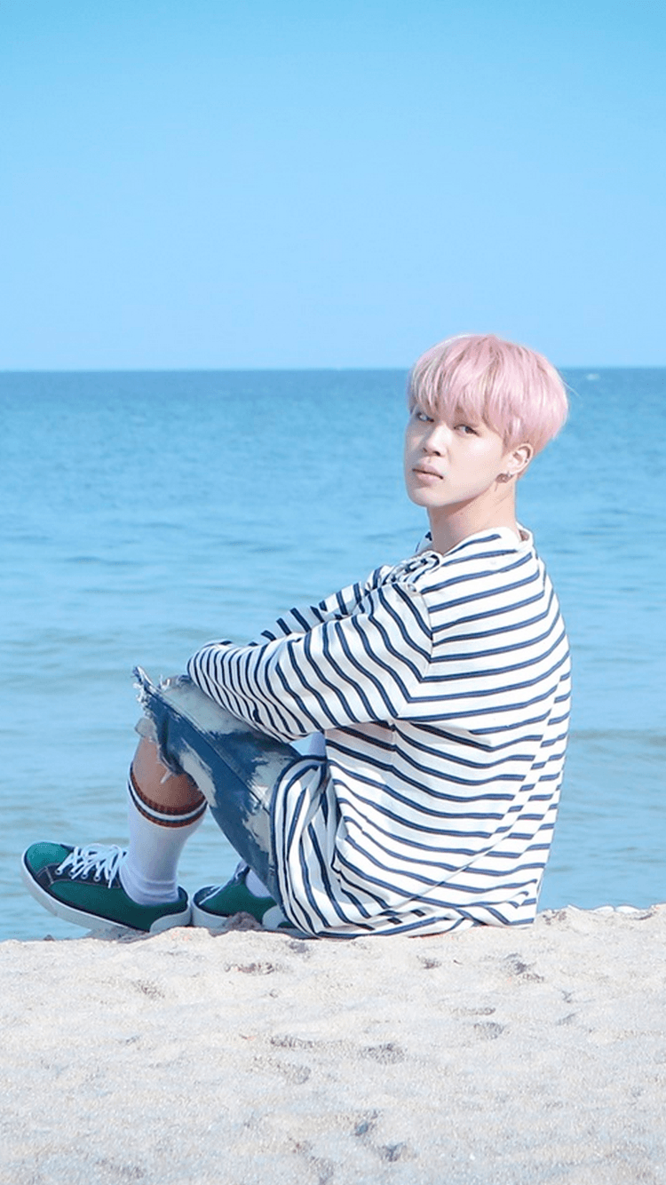 750x1334 Light Blue Aesthetic Bts Free Wallpaper & Backgrounds