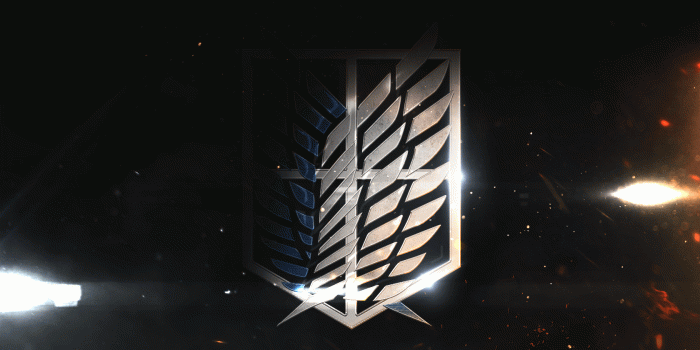 1680x1050 Attack On Titan Logo Wallpapers
