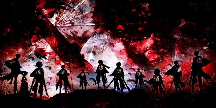 1680x1050 Attack of Titan digital wallpaper, Shingeki no Kyojin HD wallpaper