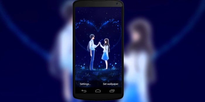 1280x720 Romantic Love and Heart Live Wallpaper