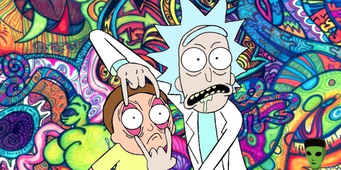 1280x720 44 Rick and Morty Trippy Wallpapers - WallpaperBoat