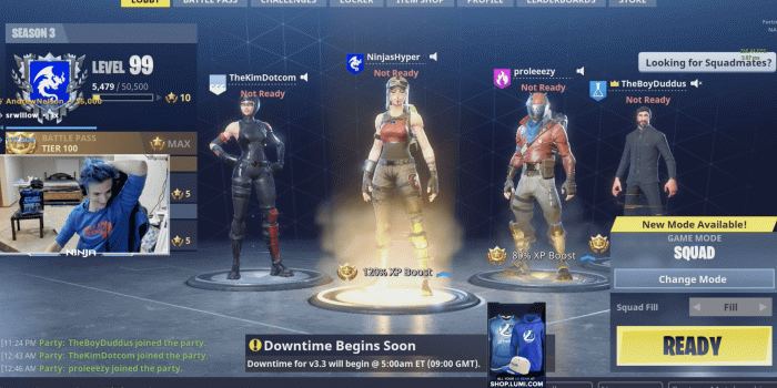 2822x1494 Drake and Ninja are playing Fortnite live on Twitch | TechCrunch