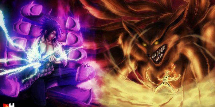 1366x768 Naruto Vs Sasuke Wallpapers