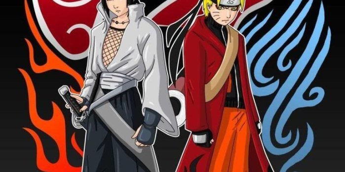 768x1024 Cartoon Wallpaper: naruto vs sasuke wallpaper