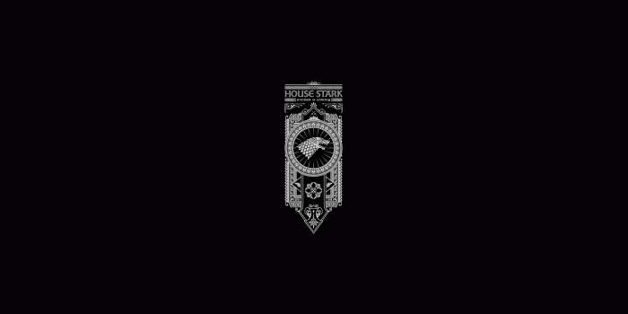 1920x1080 House Stark Wallpapers | Art in 2019 | Minimalist