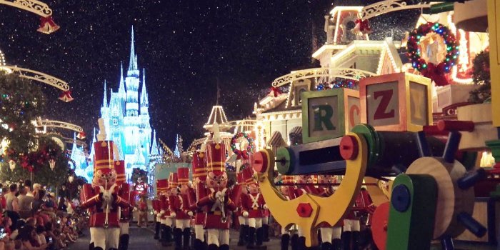 1280x720 Magic Kingdom Christmas Wallpaper - Picserio.com