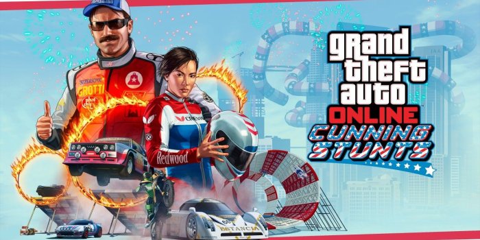 1280x720 Wallpaper Grand Theft Auto Online, Cunning Stunts, GTA 5, 4K, Games