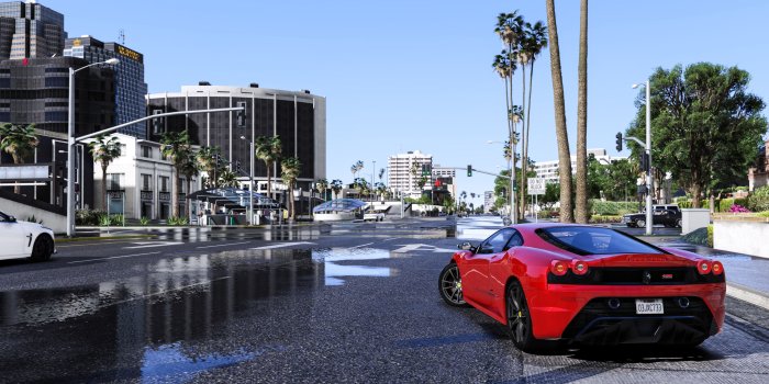 3840x2160 Wallpaper 4k Gta V Ferrari 8k 4k-wallpapers, cars wallpapers, games