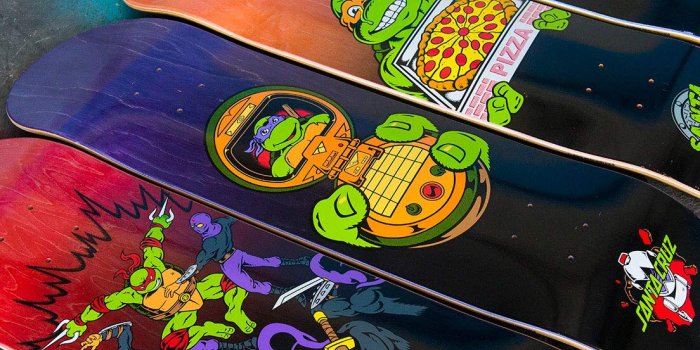 1104x1080 Amazon.com : Santa Cruz Skateboard Decks Teenage Mutant Ninja