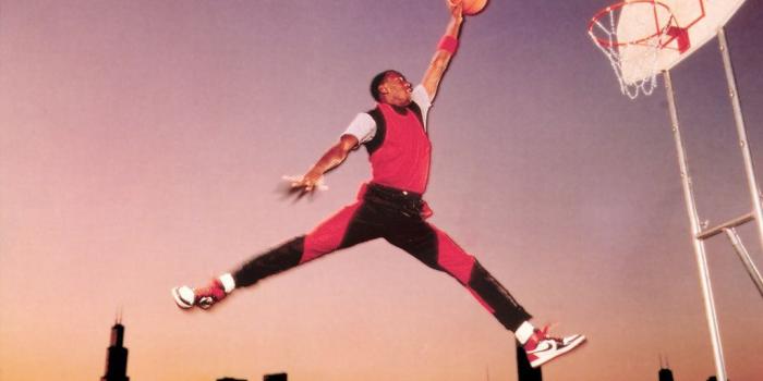 1024x768 The original jumpman air jordan photo (the one they made the air