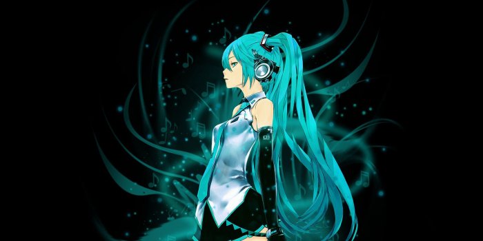 1920x1200 46+] Anime Hatsune Miku Wallpaper on WallpaperSafari