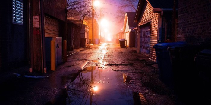 2560x1440 Itap Of My Alley In A Heavy Fog Wallpaper - Alley (#1275152) - HD