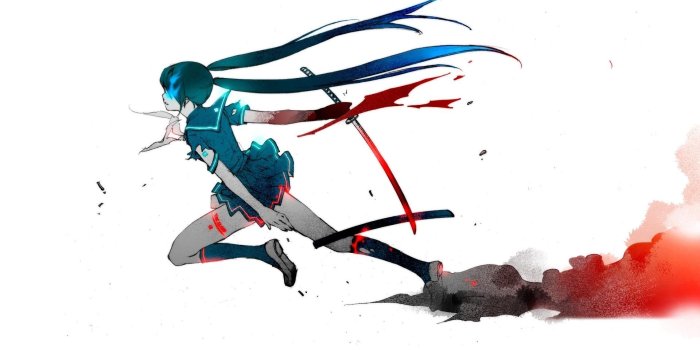1920x1080 Vocaloid Black Rock Shooter Hatsune Miku Anime Desktop Wallpaper