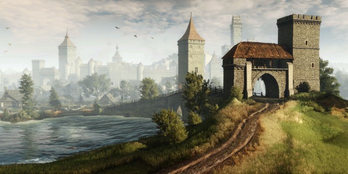 3440x1440 The Way to Novigrad HD Wallpaper | Background Image | 3440x1440 | ID
