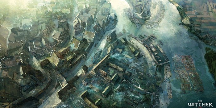 1920x1080 The Witcher 3 Concept Art - Novigrad HD Wallpaper | Background Image