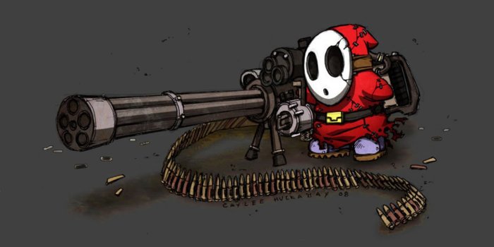 1440x900 Download the Overkill Gatling Gun Wallpaper, Overkill Gatling Gun