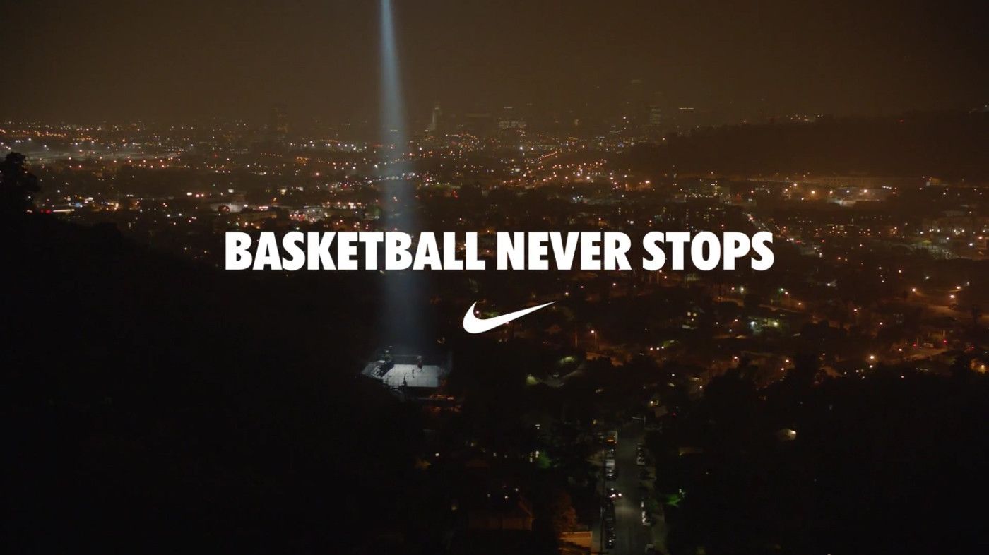 1400x786 Wallpapers For > Nike Basketball Never Stops Wallpaper Hd | Mystuff