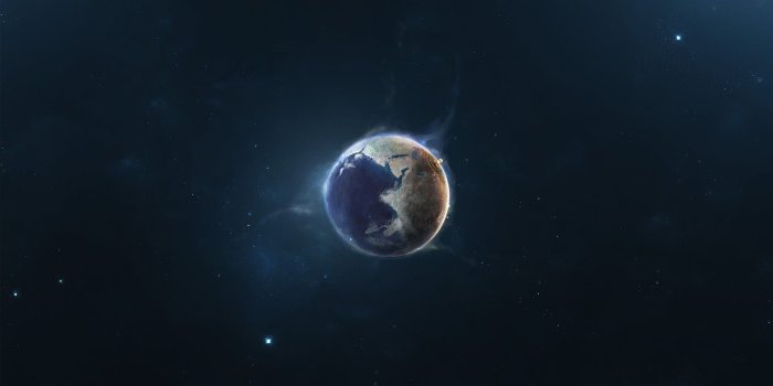 1680x1050 Planet earth, space art, Earth, space, stars HD wallpaper