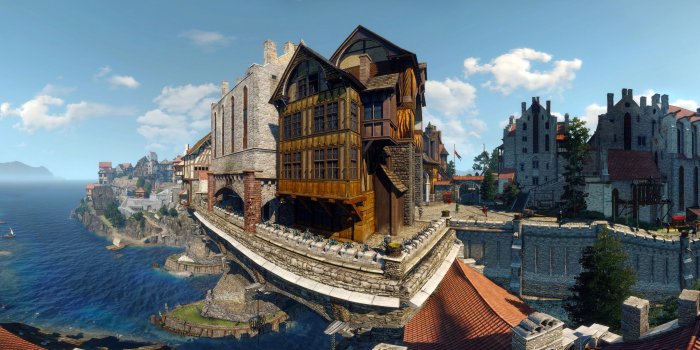 5120x1600 Wallpapers] Here are some Witcher 3 panoramic wallpapers I made at