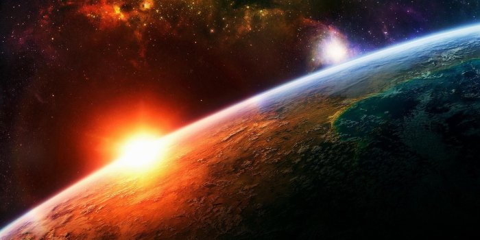 1920x1200 space, Earth, Sun, Stars Wallpapers HD / Desktop and Mobile Backgrounds