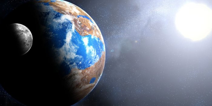 1920x1080 Planet Earth Moon Stars from Space Wallpaper - Wallpaper Stream