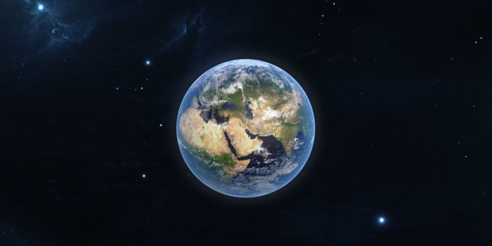 1332x850 Wallpaper Stars, Planet, Nebula, Earth, Space, Art, Earth, Planet