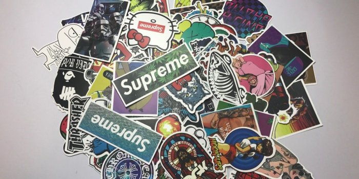 1600x1200 100 pcs Sticker Pack - cool vinyl sticker lot, aesthetic computer stickers  tumblr stickers cute travel sticker punk, skateboard stickers