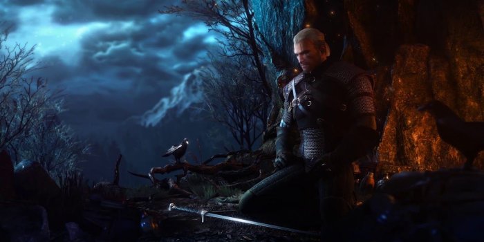 1280x720 The Witcher 3: Wild Hunt Main Menu for Wallpaper Engine