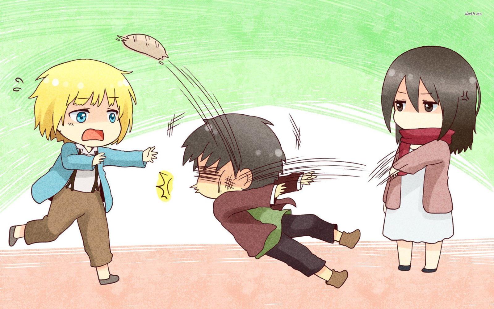 1920x1200 Attack On Titan Cute Wallpapers - Top Free Attack On Titan Cute