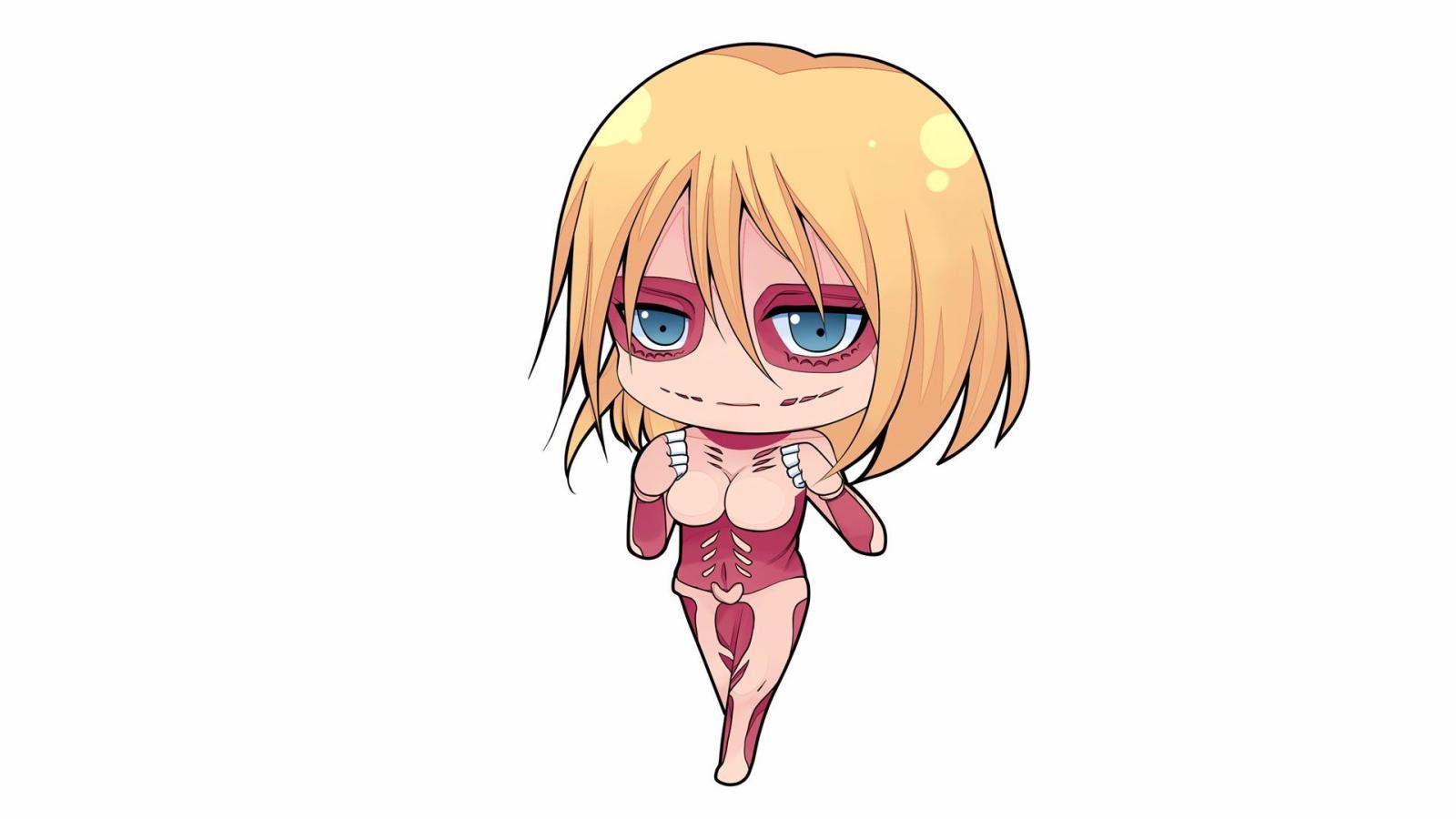 1920x1080 46+] Attack on Titan Chibi Wallpaper on WallpaperSafari