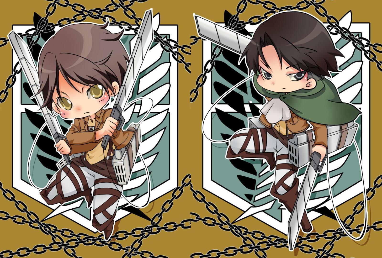 1748x1181 Free download Shingeki no Kyojin chibi wallpaper background