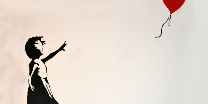 1650x1070 Banksy Wallpaper | Girl With Balloon Wallpaper| MuralsWallpaper