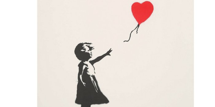1600x900 The Man of Mystery - Banksy Balloon Girl | Chiswick Auctions