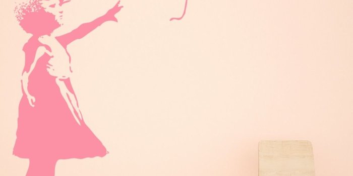 1000x1000 Banksy Balloon Girl Wallpaper - Marcpous