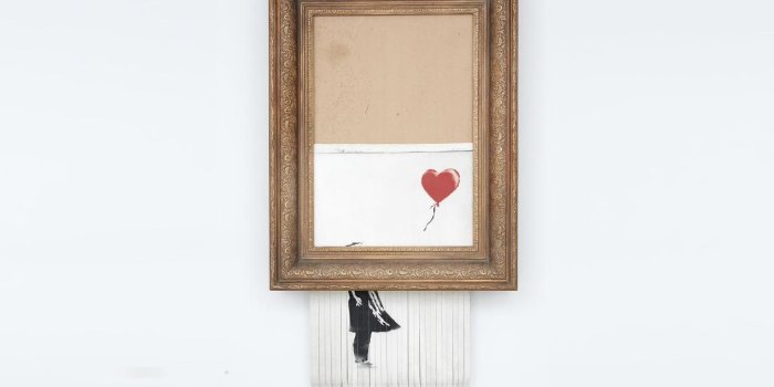 1446x964 Banksy shredded artwork to go on display at Sotheby's this weekend