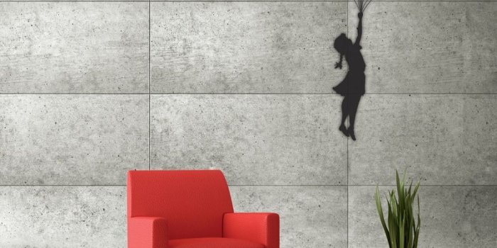 1000x1000 Banksy Balloon Girl Graffiti Photo Giant Poster 3.15 x 2.32m